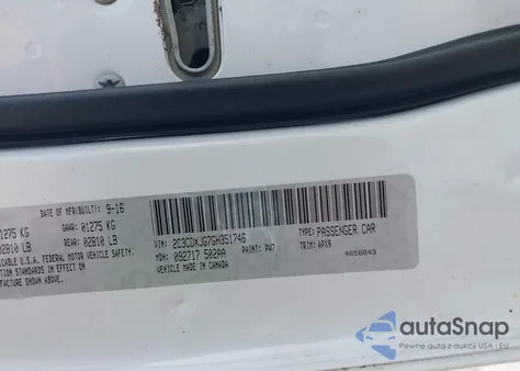 2016 Dodge Charger Sxt z USA, uszkodzony, nr VIN 2C3CDXJG7GH351746